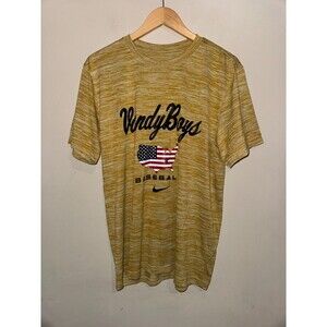 Nike Dri-FIT Vanderbilt Commodores Baseball Vandy Boys Team Issue Shirt USA L